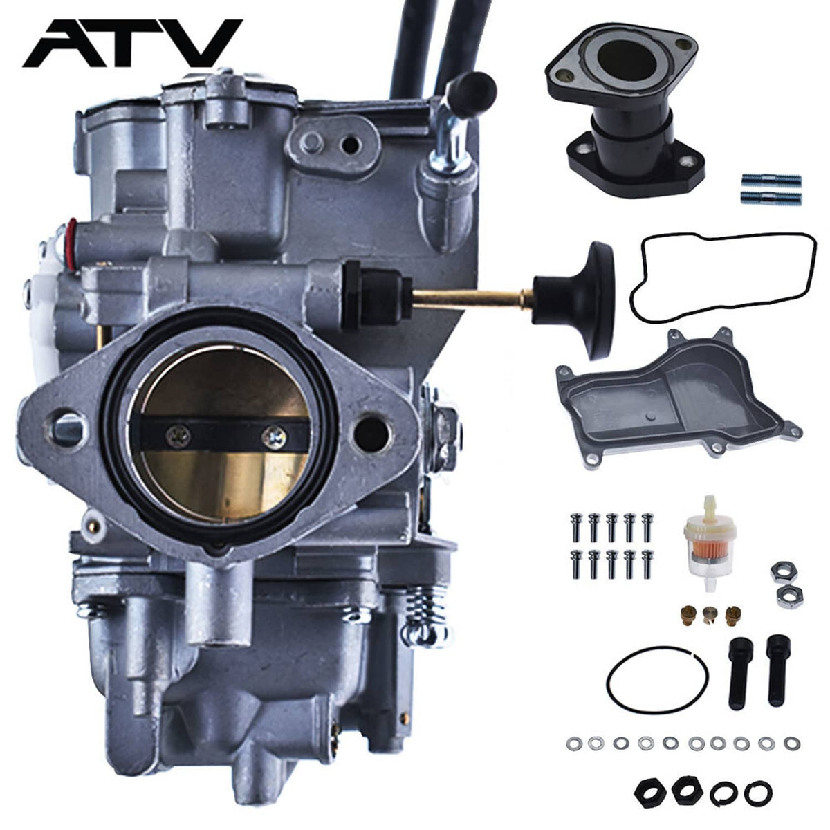 Solidspare Carburetor Fit For Yamaha Kodiak 400 YFM 400 4x4 4WD ATV YFM400 1993 -1995