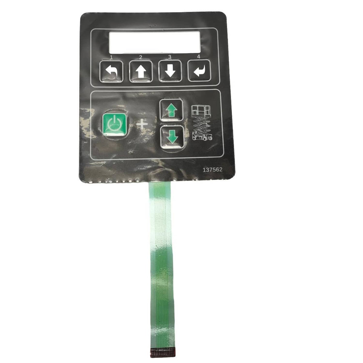 Solid Spare Panel Decal 137562GT for Genie GR-12 GR-15 GR-20 GRC-12 GS-1330M GS-1530 GS-1532