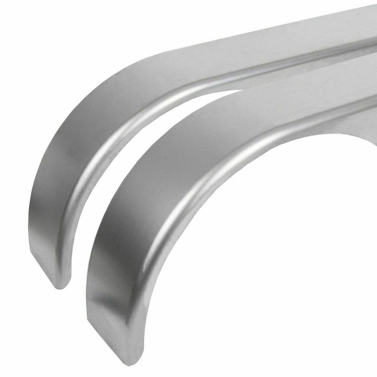 Solidspare 2PC Tandem Axle Trailer Fenders Teardrop Round For 13" 14" 15" Enclosed Trailers