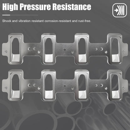 Solidspare For LS Cathedral Port Cylinder Head to Rectangle Port Intake Manifold Adapters