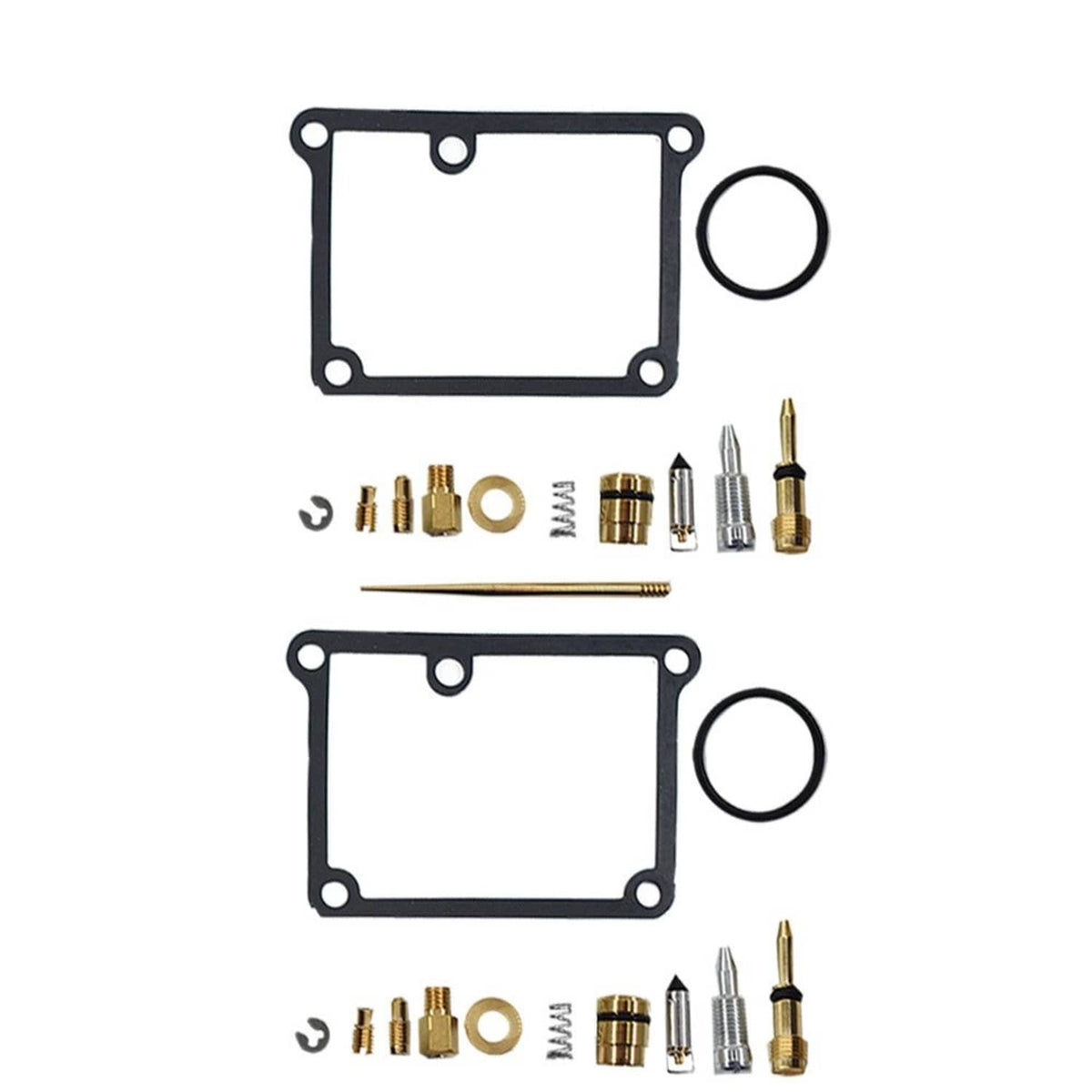 Solidspare 2 x Carburetor Rebuild Repair Kit Set For Yamaha Banshee 350 YFZ350 88-06 Carb