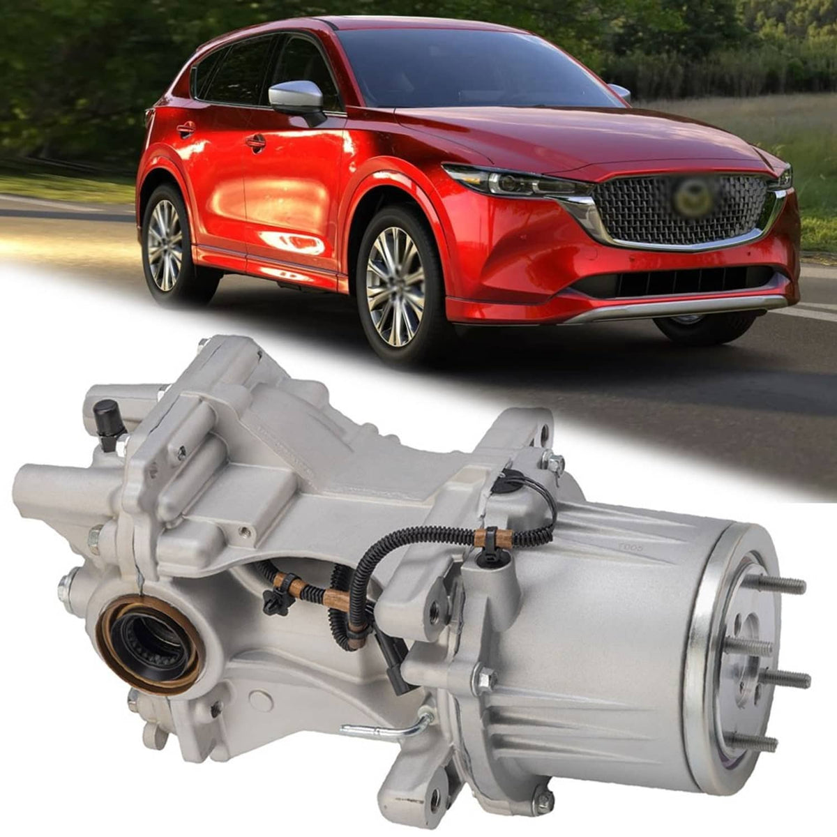 Solidspare New Rear Axle Differential Assembly Fit for 2018-2024 Mazda CX5 2.5L KA0327020