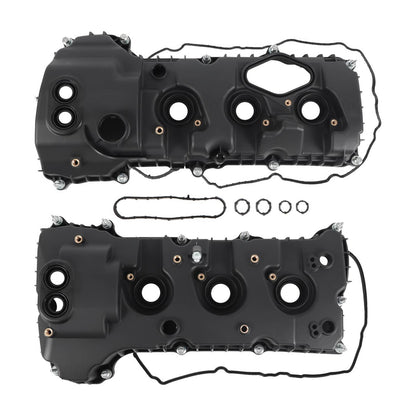 Solidspare 2Pcs Valve Covers For 2013-2016 Ford F-150 2015-17 Ford Expedition 3.5L Turbo