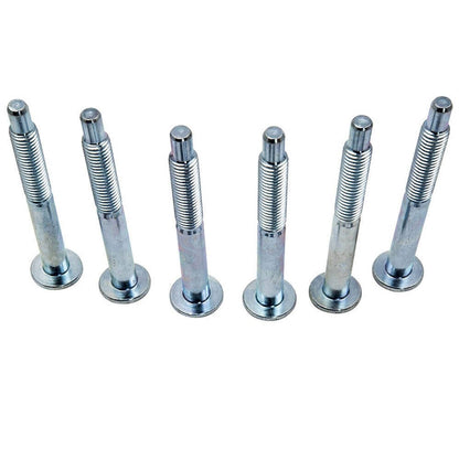Solidspare 6 Bolts Truck Bed Mounting Hardware Kits 924-313 For 1997-2014 Ford F150 F250
