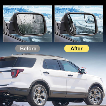 Solidspare Door Mirror Right Passenger Side For Ford Explorer 2012-2019FO1321554 Black 7Pin