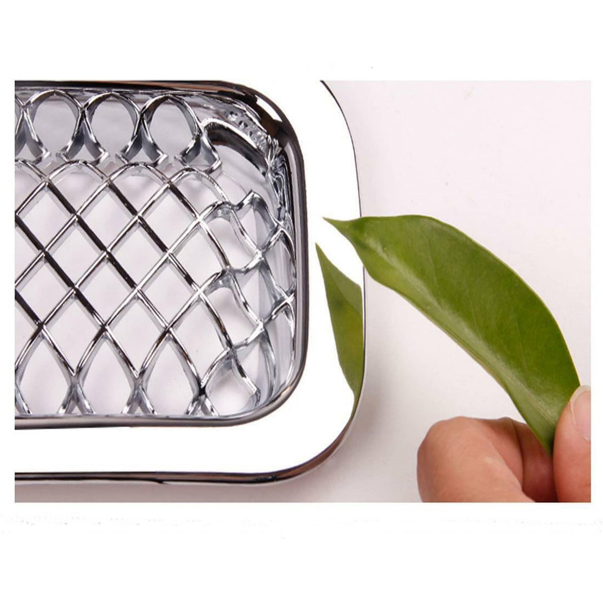 Solid Spare 7pcs Front Mesh Grille Grill Insert Cover Bezel Kit for Jeep Patriot 2011-2018