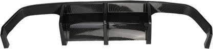 Solidspare Carbon Fiber Color Rear Bumper Diffuser Lip For 2015-2020 BMW F80 M3 F82 F83 M4