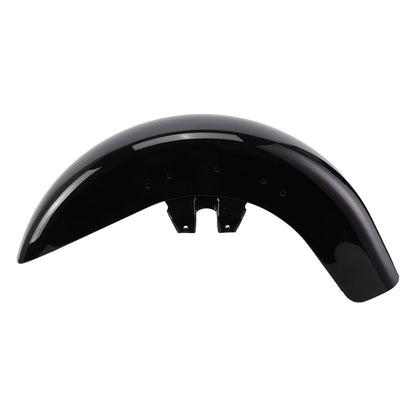 Solidspare Vivid Black Front Fender Fit For Harley Touring Street Road Glide 1989 1990-2013