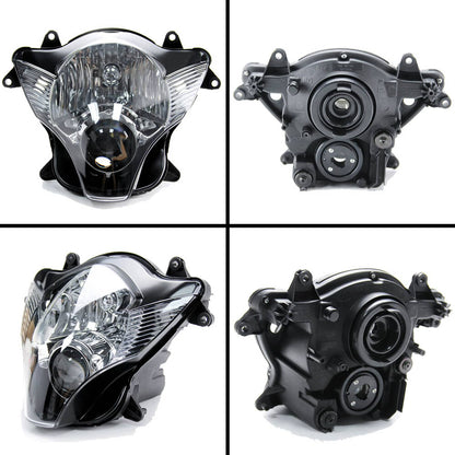 Solidspare Front Headlamp Headlight Assembly For Suzuki GSXR600 GSXR750 K6 2006 2007 06-07