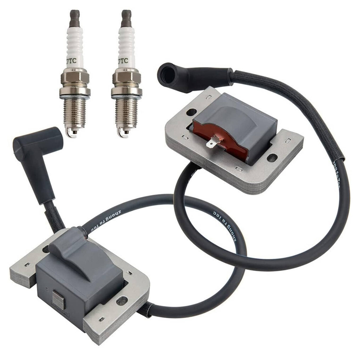 Solidspare For Kohler CH25 CV730 CH740 Ignition Coils w/Spark Plugs 24 584 01-S 24 584 45-S