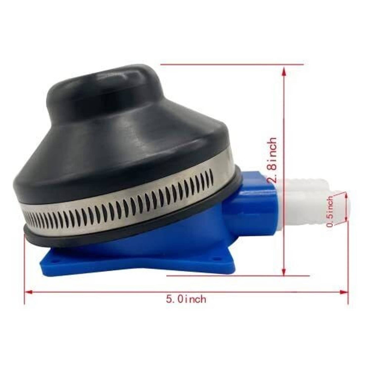 Solid Spare Whale Babyfoot self-priming water pump. Foot operated for boat / caravan galley