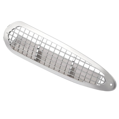 Solid Spare Chrome Hood Side Grille Air Intake Vent Cover ABS For Freightliner M2 2002-2018