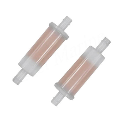 Solid Spare 3/8"Fuel Filter for OMC Johnson Evinrude 398319 Mercury Marine 802128A1 （2PCS）