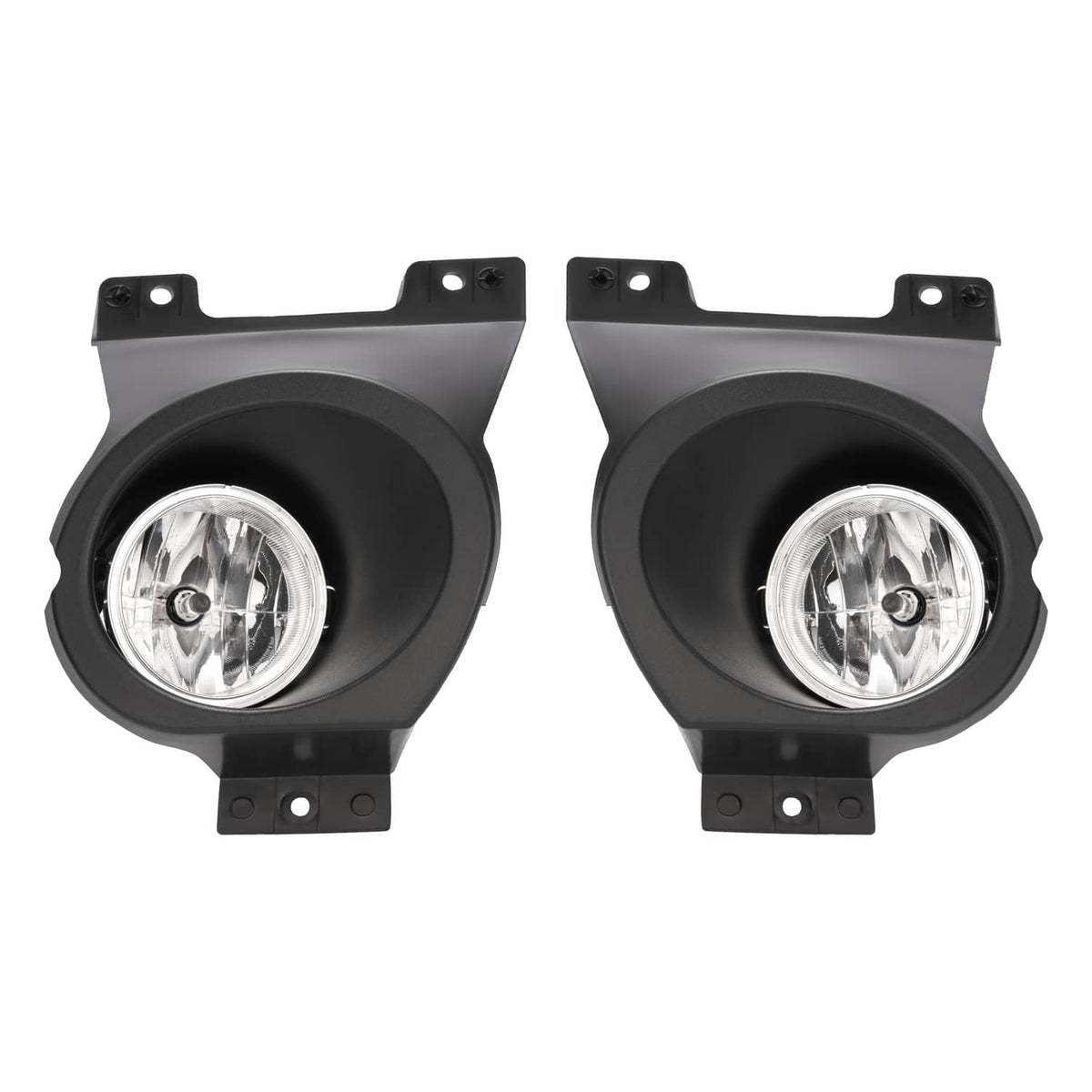 Solid Spare Pair Front Bumper Driving Lamps Fog Lights w/Bezel For Ford F150 F-150 2009-2010