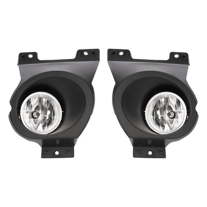 Solid Spare Pair Front Bumper Driving Lamps Fog Lights w/Bezel For Ford F150 F-150 2009-2010