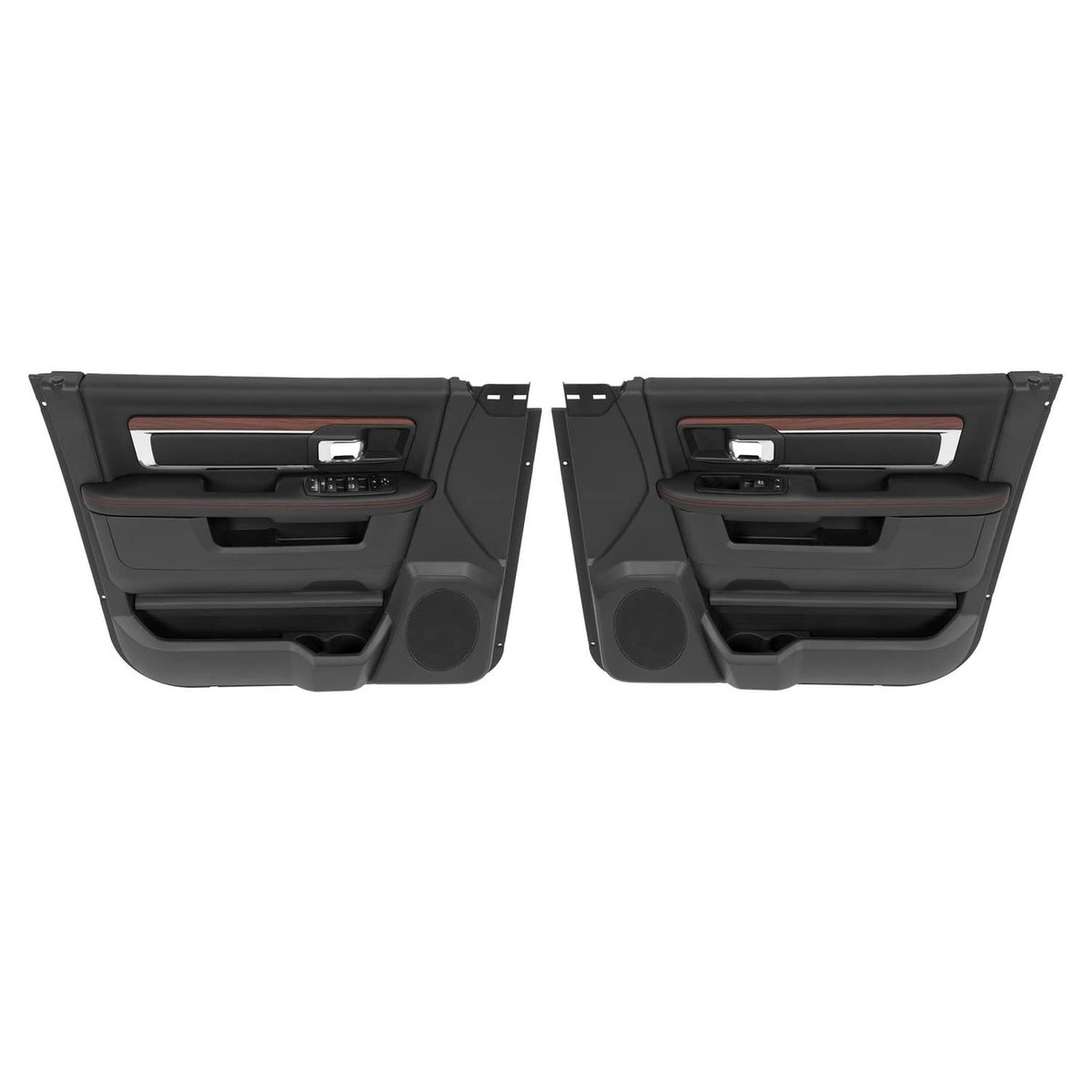 Solid Spare For 2013-2018 Dodge Ram 1500 2500 3500 Inner Door Panels Driver & Passenger Side