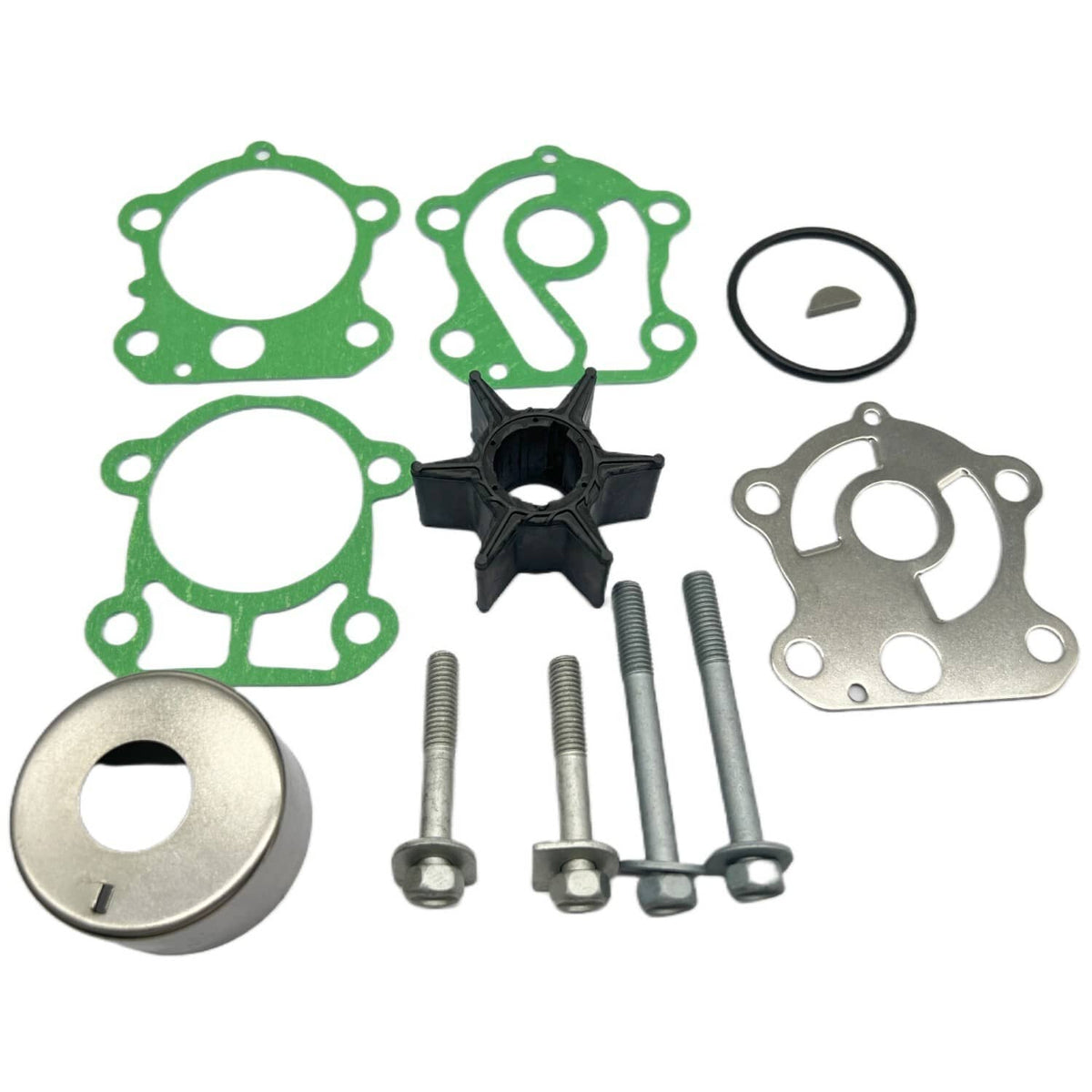 Solid Spare Water Pump Impeller Kit For Yamaha 2 Stroke Outboard 692-W0078-02-00 18-3370