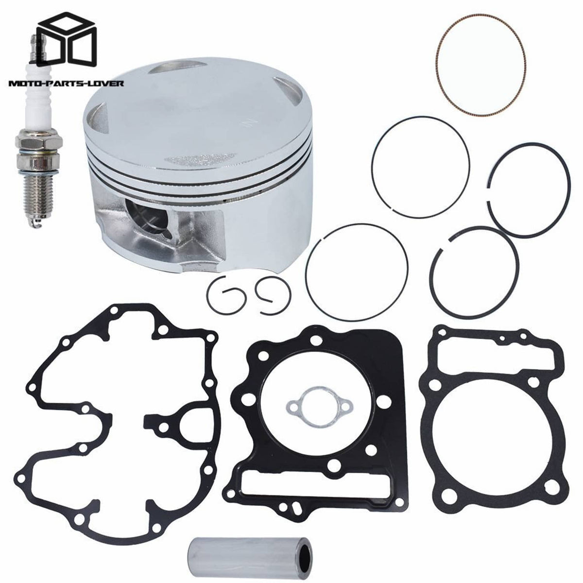 Solidspare Generic Top End Gasket Piston Kit For Honda TRX400EX TRX400X Standard Bore 85mm