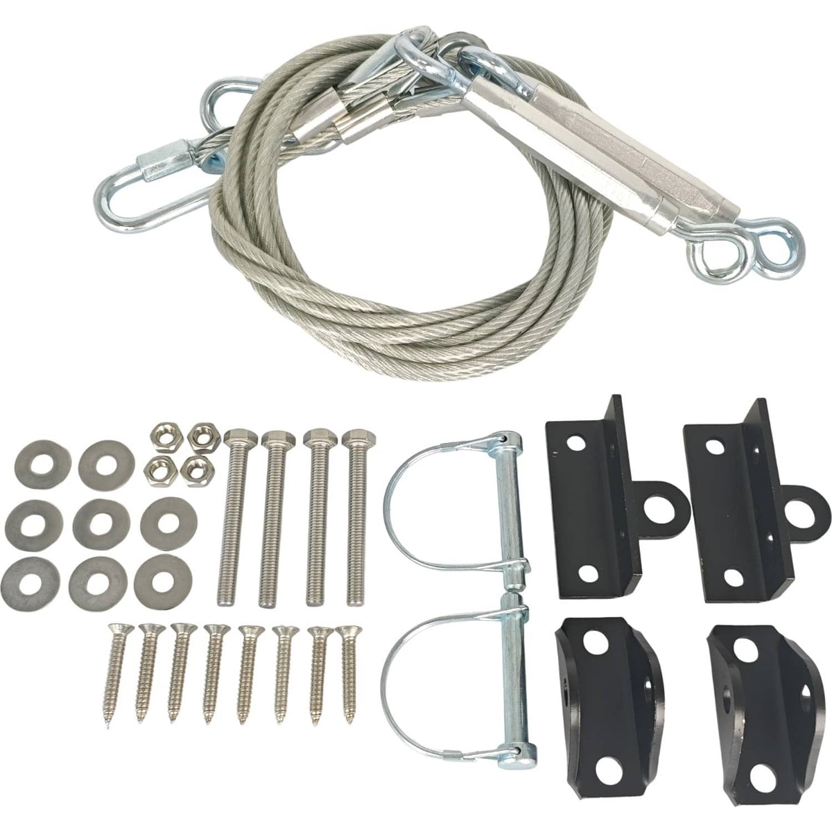 Solid Spare Upgrade Conversion Cable Kit for Toy Hauler Patio Door Multi Purpose RV 109"
