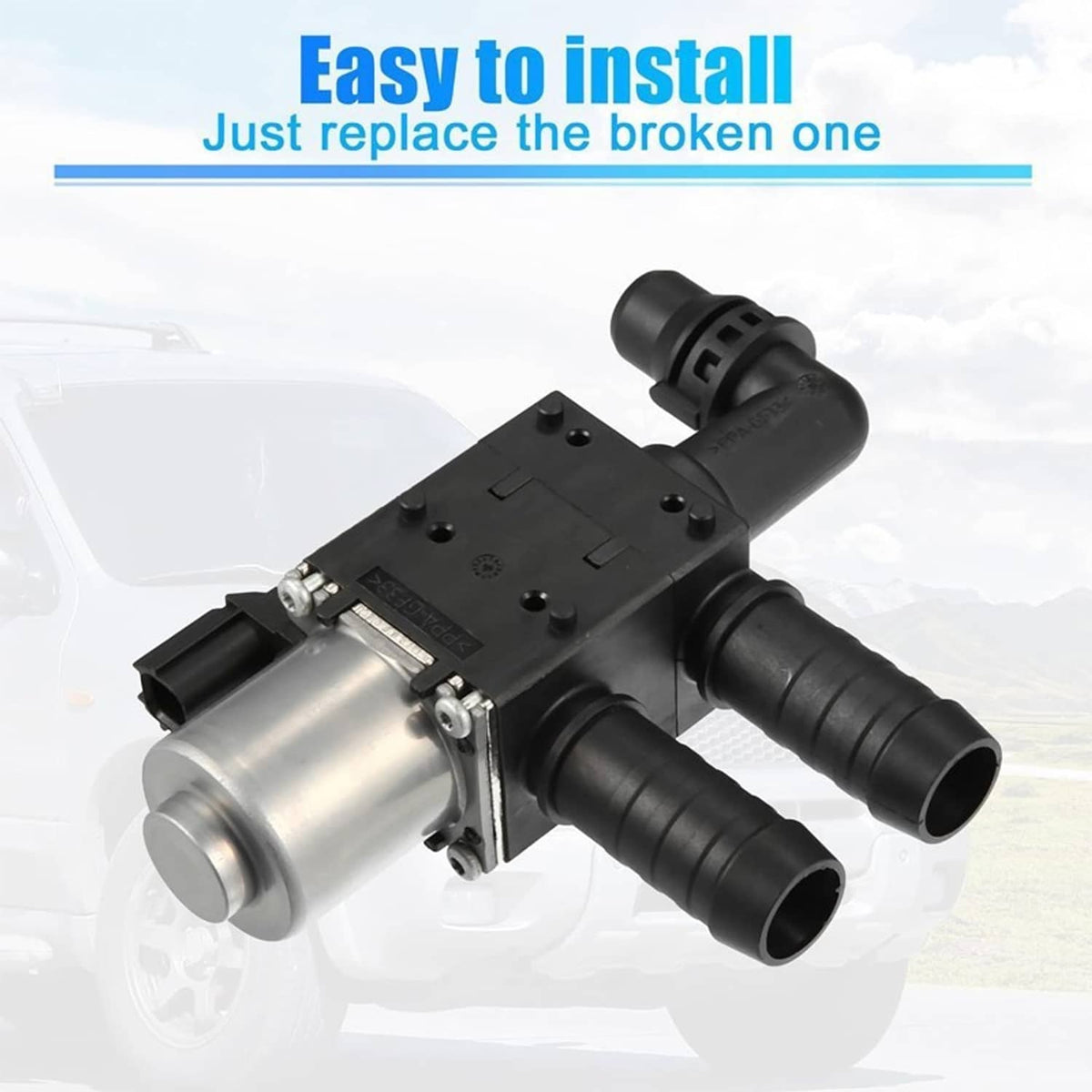 Solidspare Engine Heater Control Valve Solenoid for 2013-2019 Ford Escape CV61-8C605-TD