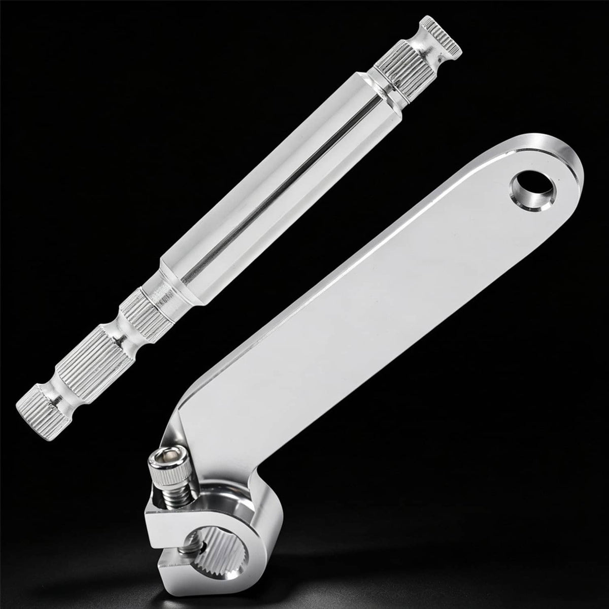 Solidspare Fit For Harley Touring FLHT 1984-2016 Inner Shift Shifter Arm Rod Lever W/ Shaft