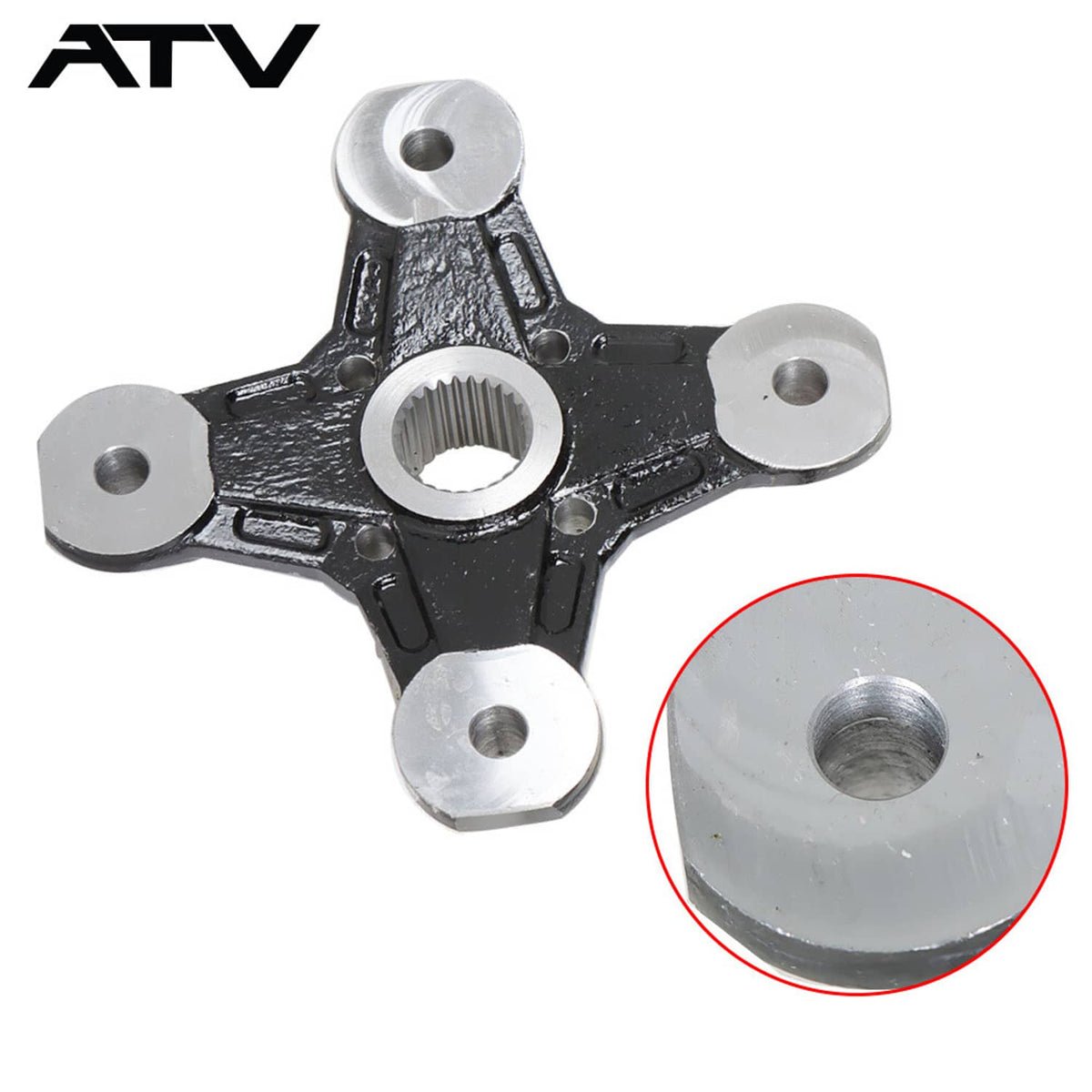 Solidspare Front or Rear Wheel Hub ATV For Can-Am Outlander 450 500 570 650 800 850 1000