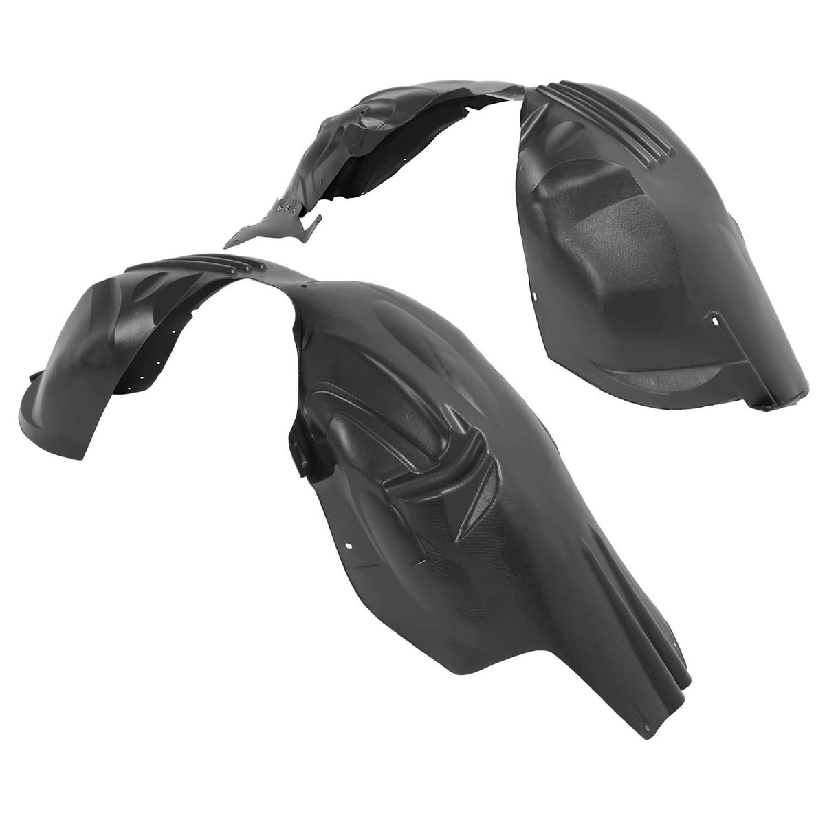 Solid Spare Pair Front Fender Liner Splash Shield For 2010-19 Ford Taurus w/o Insulation