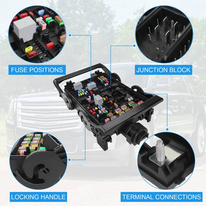Solidspare Fuse Box Junction Block 22773484 NEW For Escalade Tahoe Yukon 2015-2020