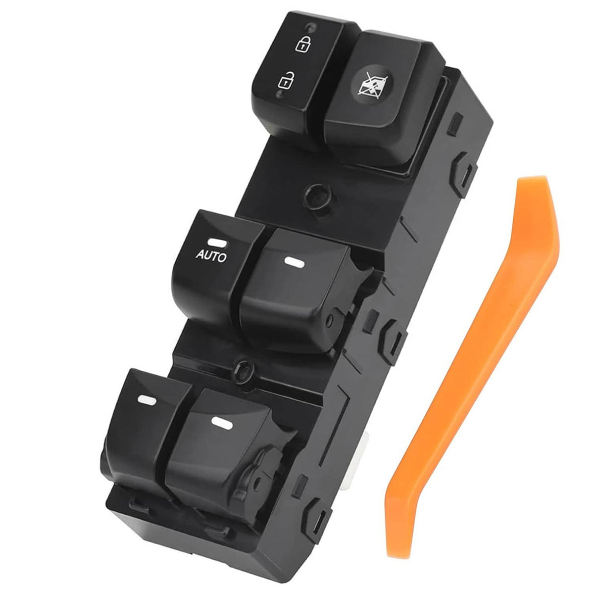 Solid Spare Left Driver Master Door Window Switch Black Auto For Hyundai Elantra 2014-2016