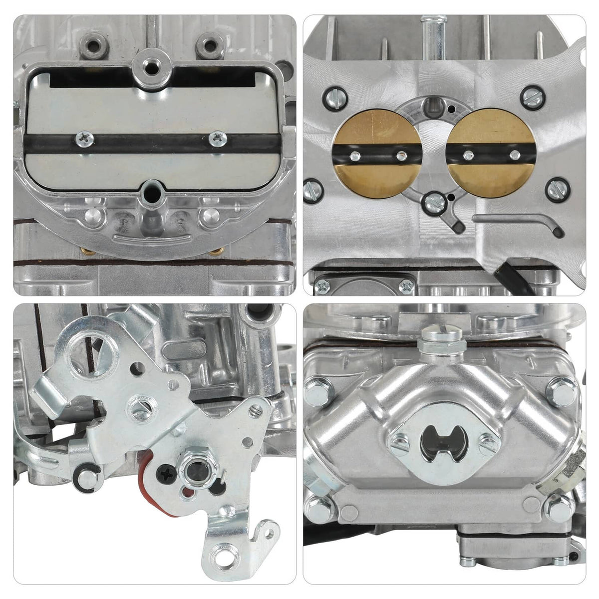Solidspare 350 CFM 2-barrel Carburetor For 0-80350 Street Avenger Carburetor Electric Choke
