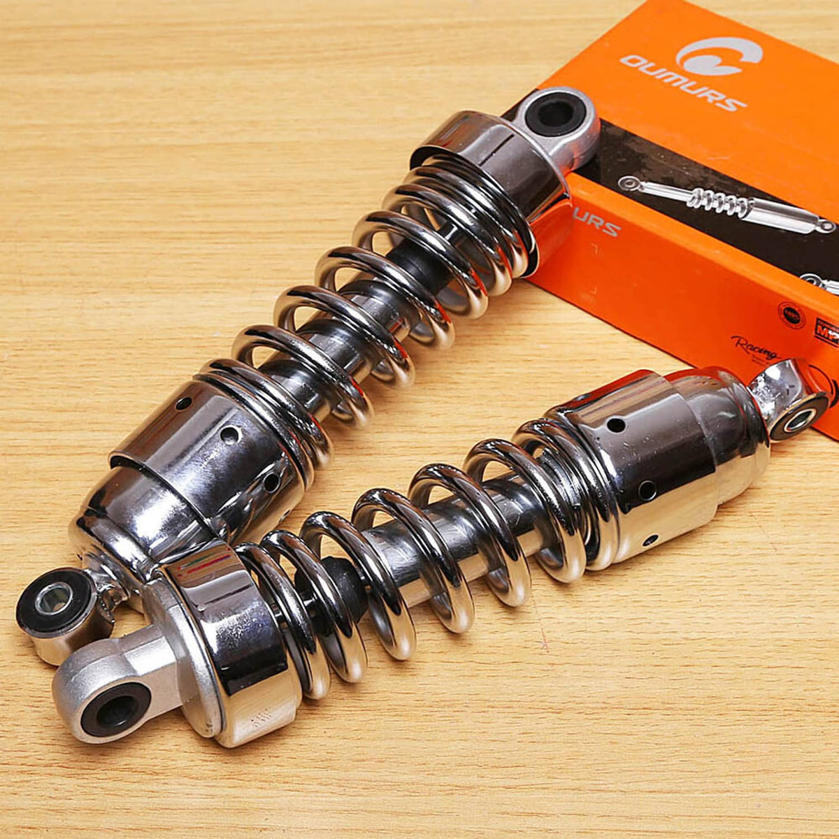 Solidspare For Honda Rebel 250 CMX250 CA250 1986-2014 Chrome Rear Shock Absorber Suspension