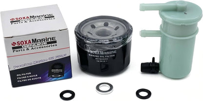 Solid Spare Outboard Oil Change Service Kit for Suzuki 40/50/60/70HP 15410-87J30 16510-97JL0