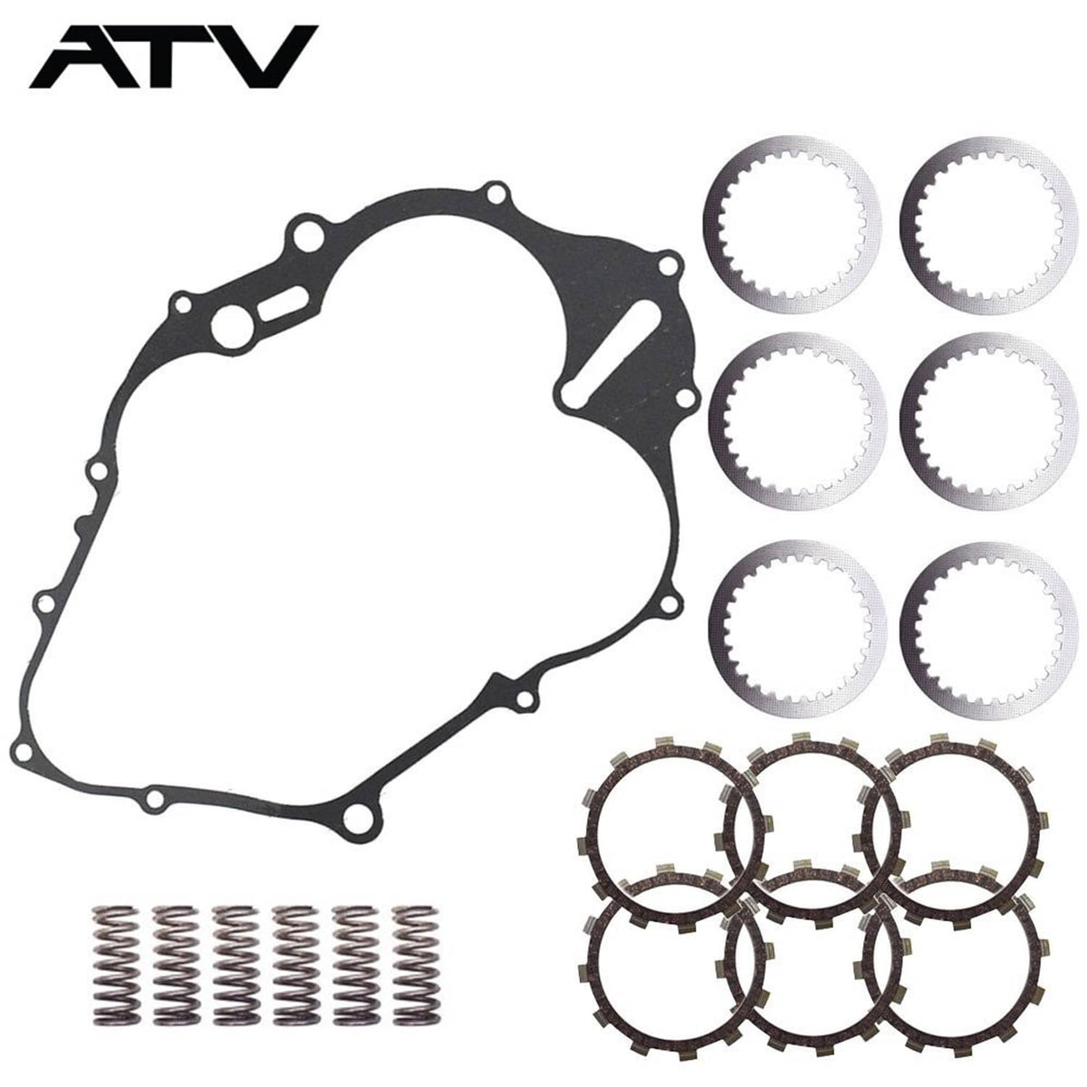 Solidspare Clutch Kit Heavy Duty Springs & Gasket for Yamaha YFM660R Raptor 660R 2001-2005