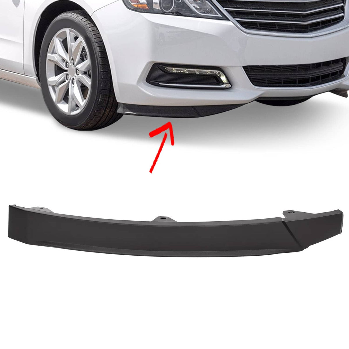 Solid Spare Front Right Lower Bumper Deflector Air Dam Valance For Chevy Impala 2014-2020