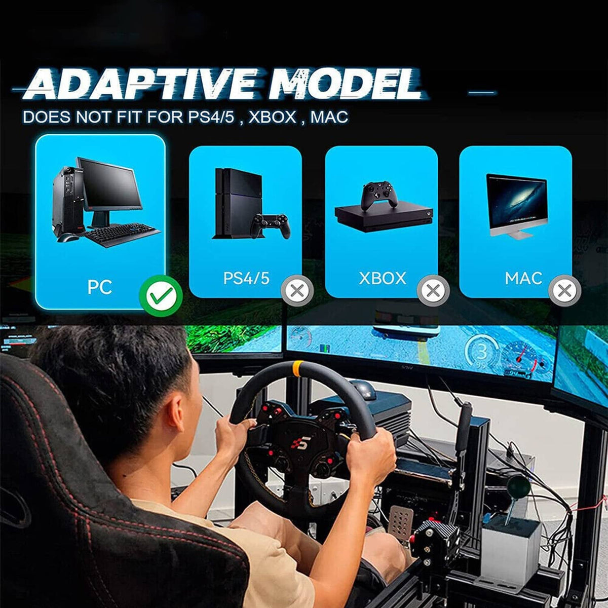Solidspare New 64 Bit USB PC Handbrake SIM for Racing Games G25/27/29 T500 T300 G923 G920
