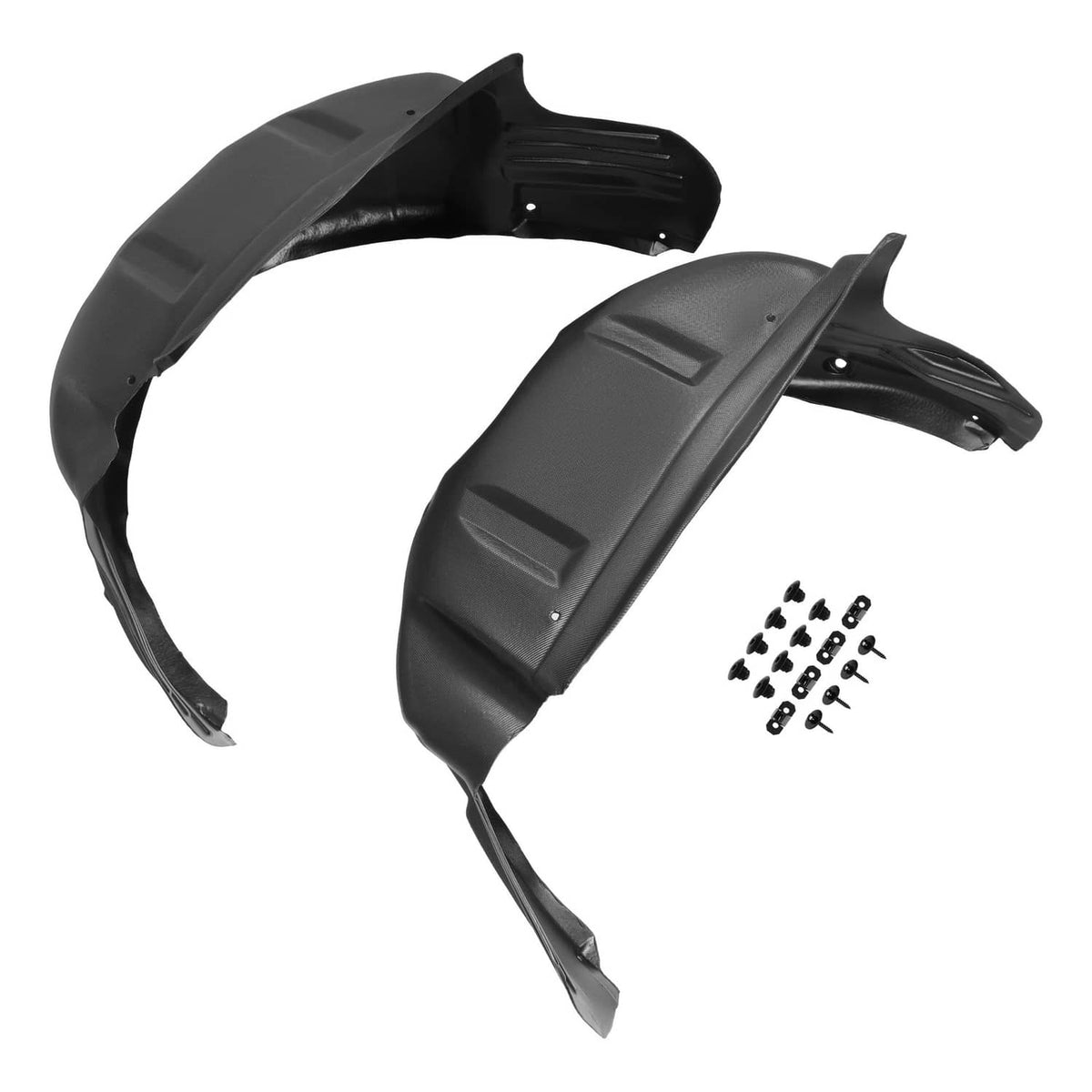 Solid Spare Rear Wheel Well House Fender Liners For 2026 Ford F150 except Raptor/Lighting