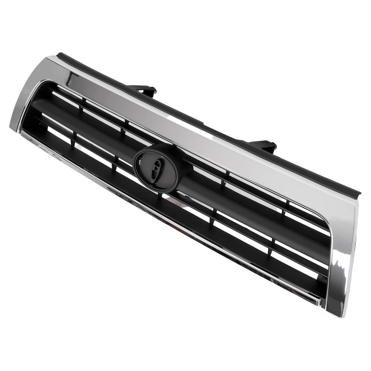 Solid Spare Grille Assembly For 1996-1998 Toyota 4Runner Chrome Shell With Emblem Base