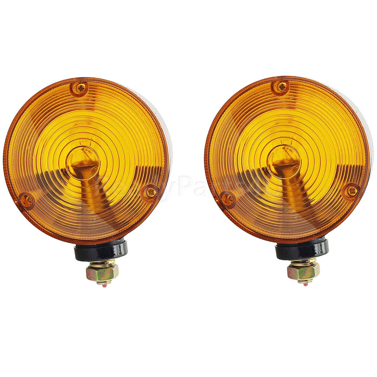Solid Spare 2X Hazard Lamp Fit for Kubota L3901H L4400DT L4400F L4400H L4600DT L4600H L4600F