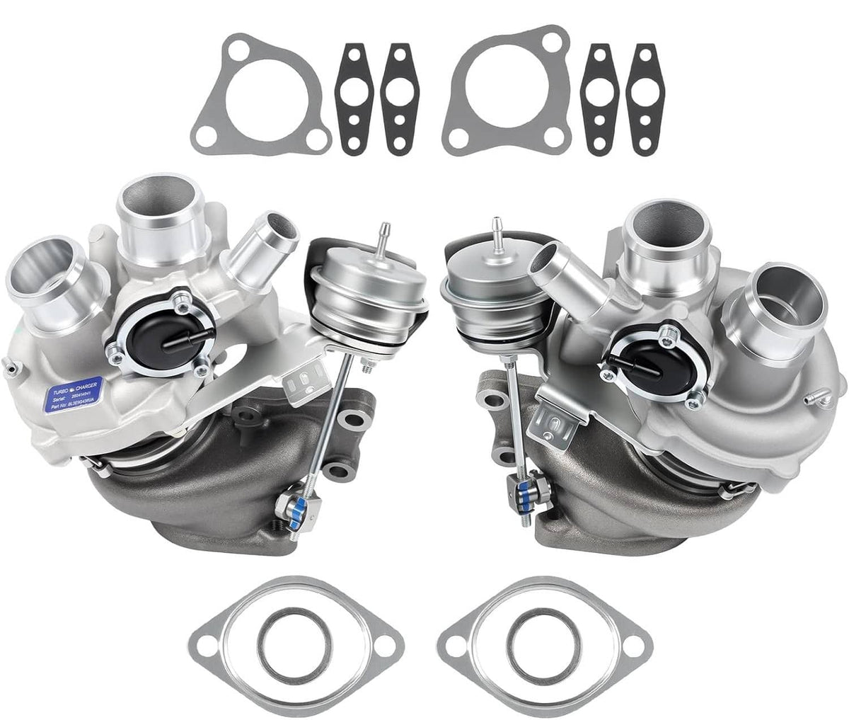 Solidspare Left & Right Turbo Turbocharger Set For 2011-2012 Ford F150 F-150 EcoBoost 3.5L
