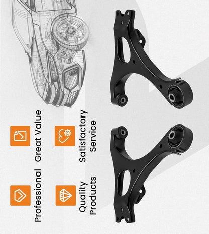 Solidspare Lower Control Arms & Ball Joint Sway Bar Tie Rod kit For 2006-2011 Honda Civic