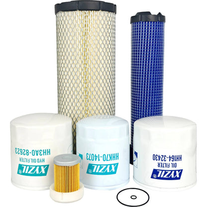 Solid Spare Maintenance Filter Kit Fit for Kubota L2800 L3400 L3700SU L3800 HST L3200