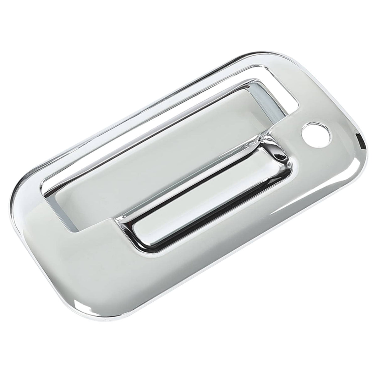 Solid Spare For Ford F-150 F150 4 Door 2004-14 Chrome Outside Tailgate Handle Cover Overlay