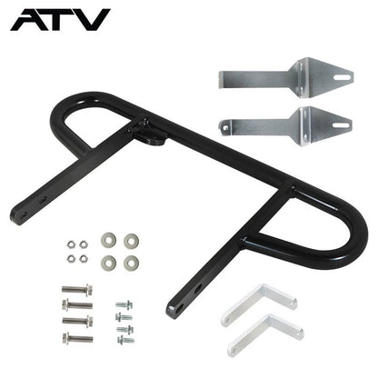 Solidspare Rear Wide Grab Bar Bumper Carrier Black For 2005 Yamaha YFZ450 199-T2-B