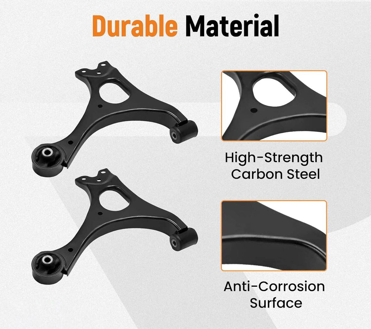 Solidspare 14pcs Suspension Kit Front Lower Control Arms K620383 for 2006-2011 Honda Civic