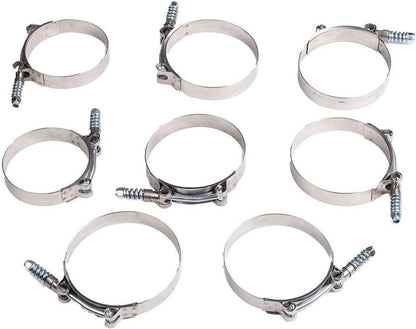 Solidspare Turbo Intercooler Boot Clamp Kit Intercooler CAC Hose For 03-07 Ford 6.0L Diesel