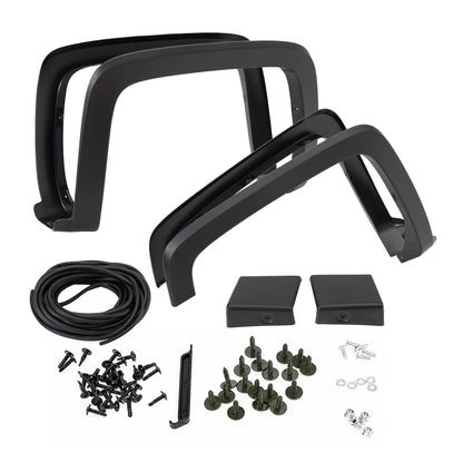 Solidspare Front & Rear Fender Flares Fit for Chevrolet Silverado 1500 2014-2018 Left Right