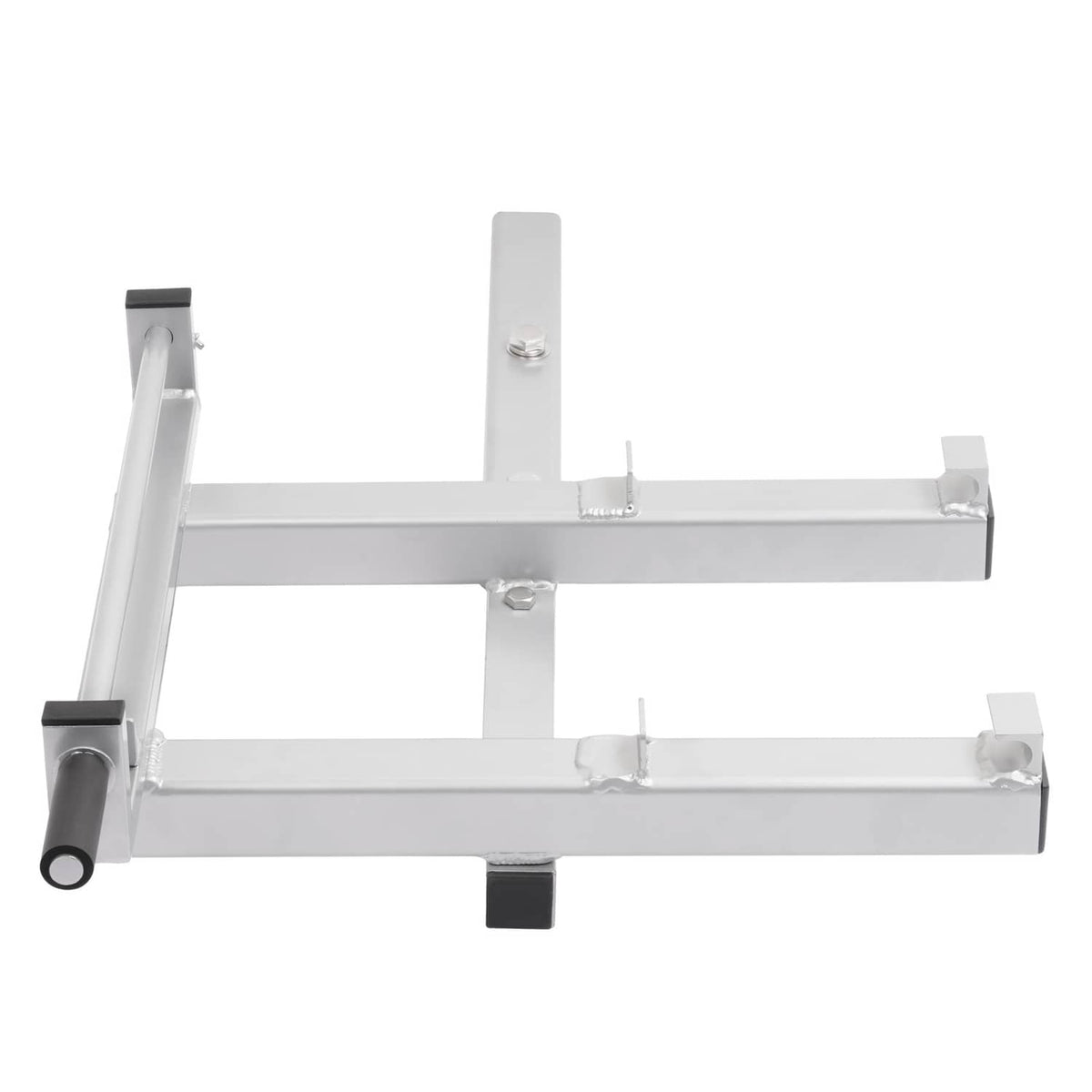 Solid Spare 2" Receiver Aluminum Fishing Cart Caddy Hitch Mount Bracket For Outdoor Hauling