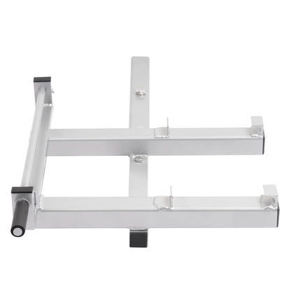 Solid Spare 2" Receiver Aluminum Fishing Cart Caddy Hitch Mount Bracket For Outdoor Hauling