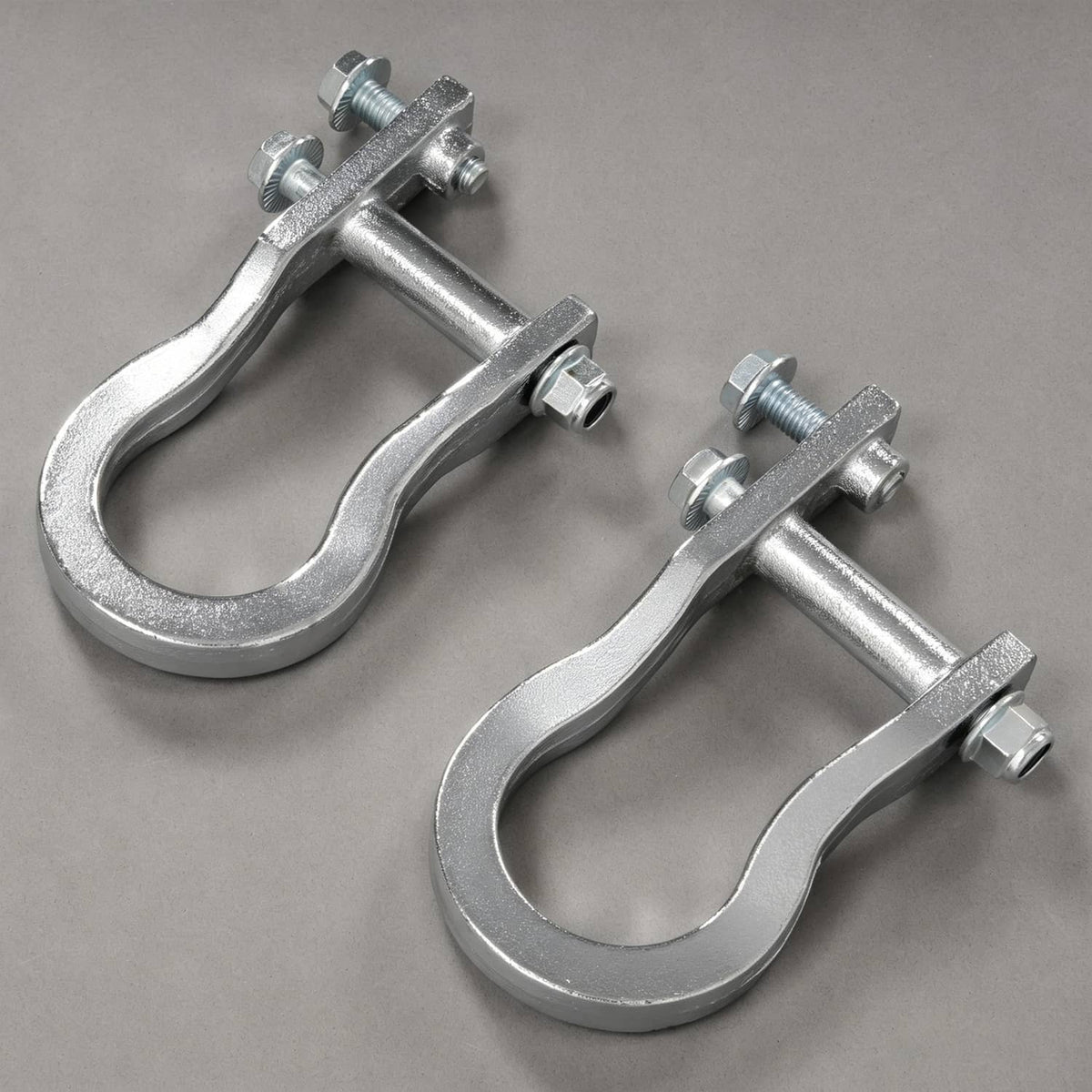 Solid Spare 2Pcs Chrome Tow Hooks #84072462 For Chevrolet GMC Silverado Sierra 1500 2007-19