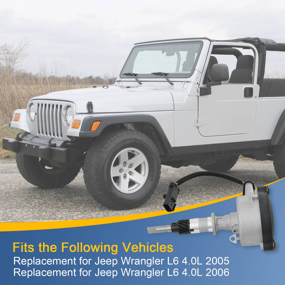 Solidspare Oil Pump Drive Assembly For Jeep Wrangler TJ 4.0L 2005-2006 53010624AC